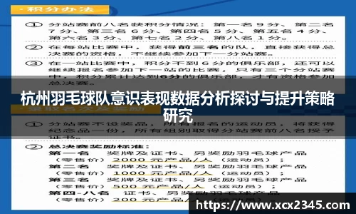 杭州羽毛球队意识表现数据分析探讨与提升策略研究